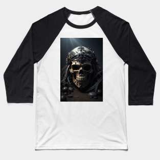 Warrior's Skull Baseball T-Shirt